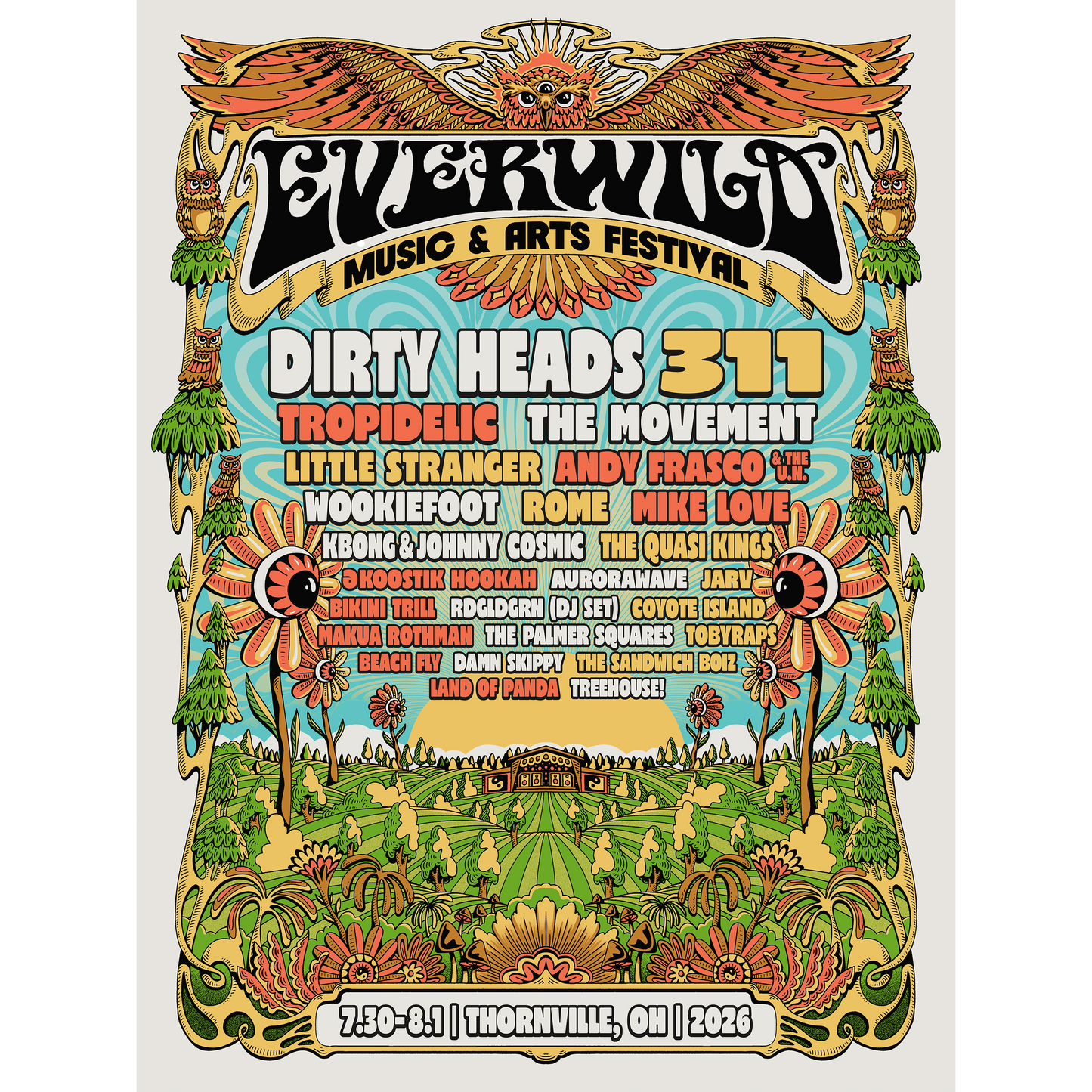 Line-Up Poster
