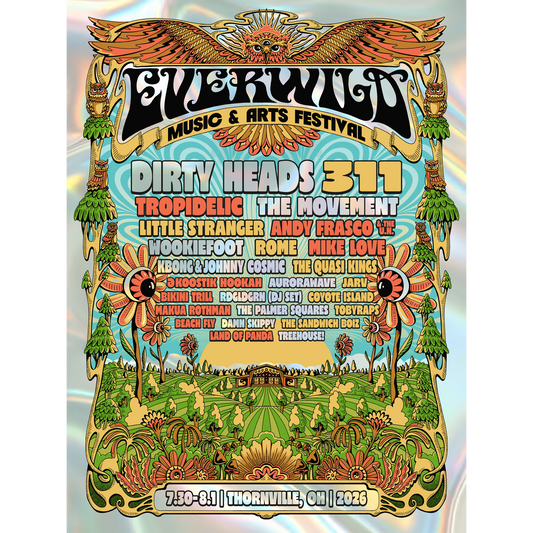 Foil Line-Up Poster