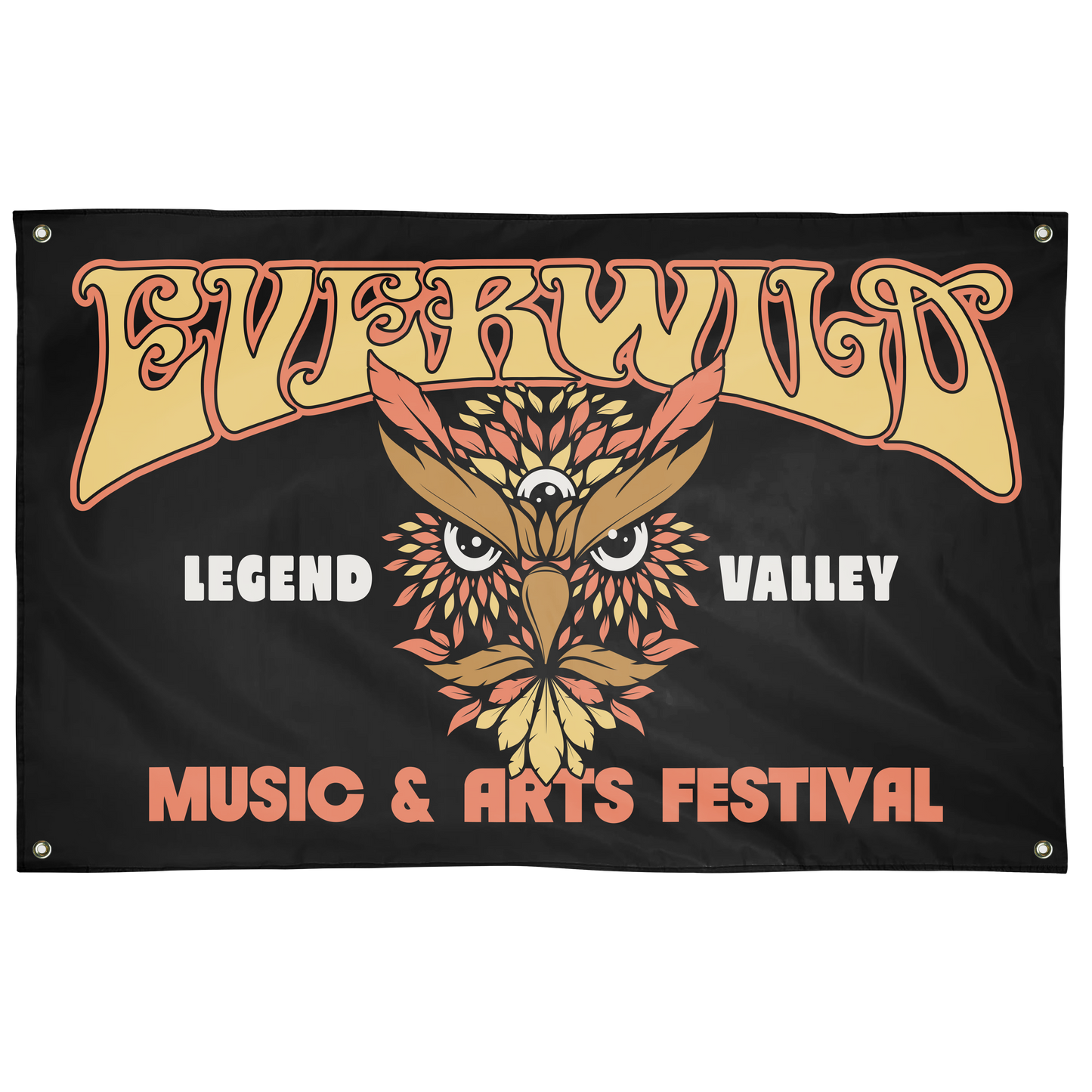 Everwild Owl Flag