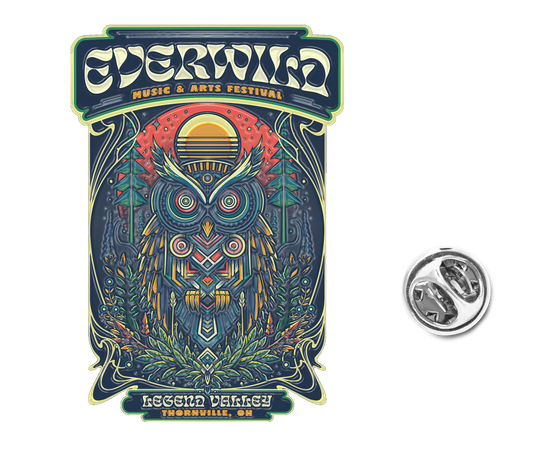 Everwild Owl Enamel Pin