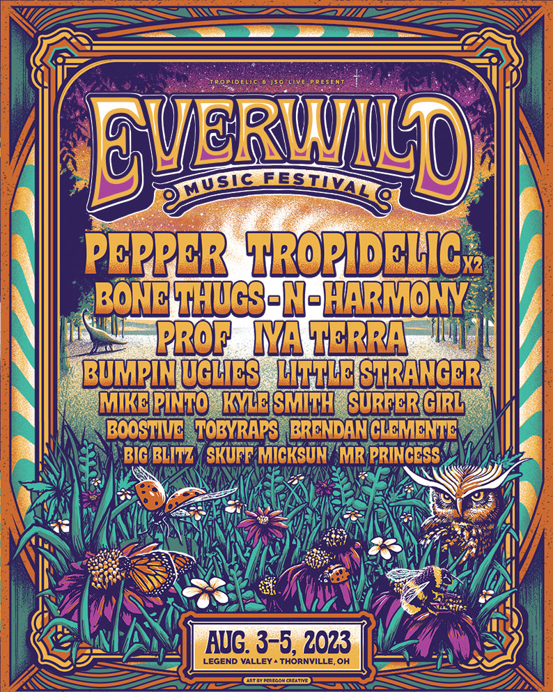 Everwild 2023 Screen Print Poster