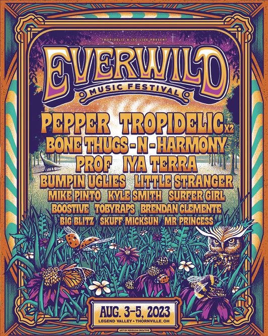 Everwild 2023 Gold Foil Poster